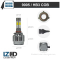 9005 HB3 H10 LED Headlight Kit 4 Side COB Single Beam High Low Kit High Power 72w 12000lm 6000k Replace for Halogen or HID Bulbs